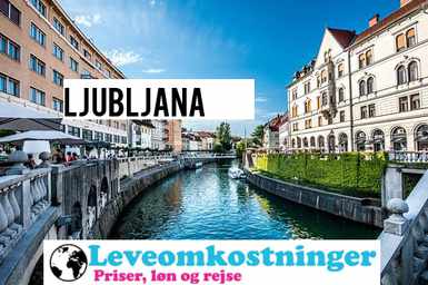 🥇Priser, Leveomkostninger Løn i Ljubljana, 2022 data